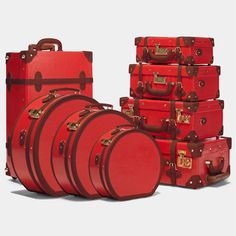 Steamline Luggage, Luxury Luggage, Leather Suitcase, Cabin Luggage, Luggage Case, Steamer Trunk, Vintage Luggage, Hat Boxes, Lips Print