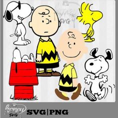 a charlie brown and snoopy cartoon character with two dogs on a bench, one is holding a red bag