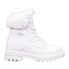 PRICES MAY VARY. Flexastride Memory Foam Insole for superior comfort Water Resistant Synthetic upper Slip-Resistant rubber outsole Lace-up closure for an adjustable, secure fit, featuring hex eyelets and classic Lugz hardware Frosted Faux Fur collar and tongue lining for a cozy, comfortable fit