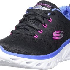 Fabric Engineered Mesh Upper Tie Closure Air-Cooled Memory Foam Footbed Textured Outsole 1-1/2" Heel Height Skechers Shape Ups, Black Casual Shoes, Shoes Skechers, Memory Foam Shoes, Oxford Sneakers, Skechers Sneakers, Black Leather Sneakers, Grey Sneakers, Skechers Women