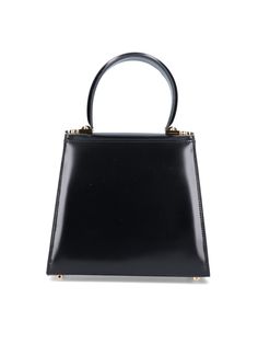 Salvatore Ferragamo 'Gancini' Top Handle Bag, black brushed calfskin with gold Gancini closure, handle, removable shoulder strap, two internal compartments, internal zip pocket, Spring Summer 2022, women's handbags. Composition: 100% Leather Ferragamo Bag, Salvatore Ferragamo Bags, Versace Sweatshirt, Expensive Handbags, Gucci Hat, Jimmy Choo Bag, Spring Summer 2022, Ferragamo Shoes, Women's Handbags