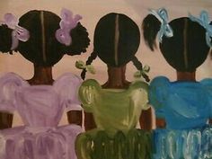 ♥♥♥ Black Sisters Art, Black Sisters, Sisters Art, We Are The World