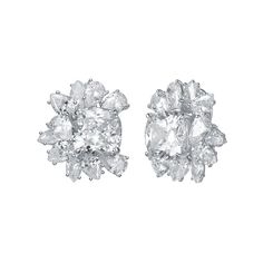 Enchant yourself with these cubic zirconia flower cluster stud earrings. Click on this JEWELRY & WATCHES GUIDE to learn about fit, styles, materials and more! Enchant yourself with these cubic zirconia flower cluster stud earrings. Click on this JEWELRY & WATCHES GUIDE to learn about fit, styles, materials and more! FEATURES Length: 24.7 mm Backings: post Metal: brass Plating: silver tone Finish: polished Packaging: velvety pouchSTONE DETAILS Stone type: cubic zirconia Center stone size: 12 mm x White Cluster Earrings Fine Jewelry, White Cubic Zirconia Cluster Earrings For Formal Occasions, Dazzling Diamond White Cubic Zirconia Cluster Earrings, White Cluster Cubic Zirconia Earrings, Diamond Cut Cluster Earrings For Wedding, White Cluster Earrings With Brilliant Cut, White Brilliant Cut Cluster Earrings, Silver Cluster Cubic Zirconia Earrings, Formal Cluster Earrings With Cubic Zirconia