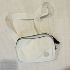 Bookish Goods. Belt Bag. Very Similar In Size And Design To Lulu Lemon Belt Bag. Never Used. Os Lulu Lemon Belt Bag, Lulu Lemon, Belt Bag, Color White, Lemon, Bag Lady, Women Shopping, White, Color