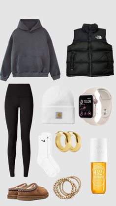 Comfy School Outfits, Baggy Outfit Ideas, Trendy Outfit Inspo, Mommy Outfits, Hockey Game, Casual Preppy Outfits