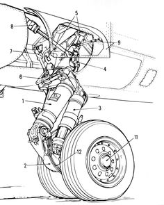 the front wheel and suspensions of an electric vehicle, as shown in this diagram