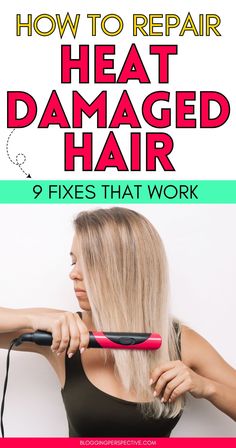 You won’t believe how easy it is to fix dry hair and restore heat damaged hair! These 9 incredible tips will help you bring back moisture and strength to your locks. Visit the website for these simple at home treatments to repair damaged hair and rescue your overprocessed strands! Unicorn Hair Color, Long Hair Care, Burnt Hair