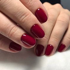 2018 Instagram, Nails 2018, Red Nail Polish, Prom Nails