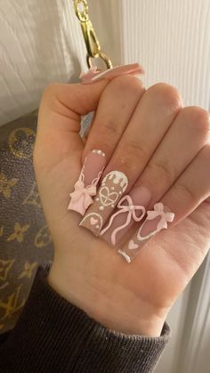 #nails #gingerbread #pink Nails Gingerbread, Gingerbread Nails, Pink Gingerbread, Gingerbread, Nails, Pink, Pins