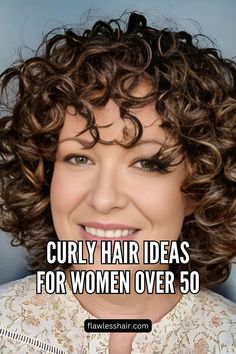 Curly Bob With Choppy Bangs Haircuts For Curly Hair With Bangs, Fringes For Curly Hair, Short Curly Bob With Fringe, Permed Hairstyles Medium With Bangs, Med Length Curly Haircuts, Short Choppy Curly Hairstyles, Inverted Curly Bob Hairstyles, Curly Hairstyles Over 50 Women, Medium Length Curly Haircuts For Women