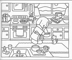 Bobby Goods Coloring Page, Bobbies Goods Coloring Pages, Bobbi Goods, Cozy Coloring Pages, Blank Coloring Pages, Hello Kitty Colouring Pages, Bobbie Goods, Bear Coloring Pages