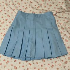 Never Worn! Pleated Tennis Skirt, Tennis Skirt, Tennis, Womens Skirt, Color Blue, Skirt, Women Shopping, Blue, Color