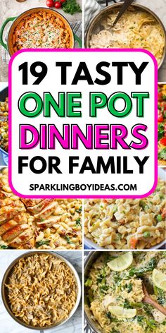 Explore the world of easy, family-friendly one pot dinners! Discover quick dinner ideas that make weeknights a breeze. From one-pot pasta, lasagna, burrito bowl, and other healthy one-pot meals, our family dinner recipes are budget-friendly and delicious. Try our simple dinner recipes for a no-fuss meal in a single pot. With options like one-pot chicken recipes and vegetarian recipes, you'll have dinner ready in no time. Say goodbye to multiple dishes and hello to the ease of one-pot cooking. One Pot Dinner Ideas, Budget Friendly Meals Families, Kid Friendly Dinners Healthy, Healthy One Pot Meals, Keto Dishes, Budget Friendly Dinner