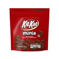 kitkato minis chocolate candy bar with caramel filling, 12 - ounce bag