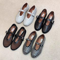 Alaia Ballet Flats, Alaia Shoes Outfit, Alaia Shoes, Trending Flats, Shoes Heels Classy, Future Style, Heels Classy, Future Outfit, Fashion Attire