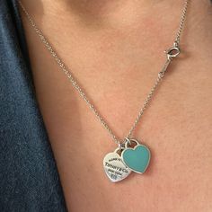 Brand New Blue Tiffany Necklace, Silver Pendant Necklace Tiffany & Co., Tiffany T Smile Necklace Mini, Please Return To Tiffany Necklace, Tiffany And Co Dainty Necklace, Tiffany Blue Key Necklace, Necklaces Tiffany & Co., Tiffney And Co Jewelry, Tiffany Co Necklace