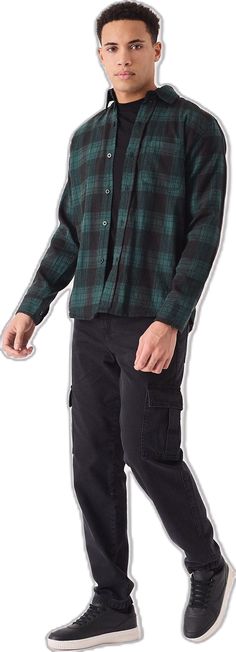 Check Shirts, Cold Outfits, Shirts Summer, Gift For Men, Plaid Flannel, Summer Shirts, Mens Gifts, Dark Green, Mens Shirts