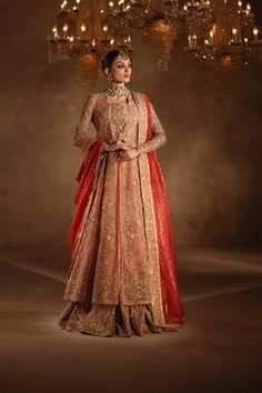 Pakistani Bridal Dress in Pink Pishwas Lehenga Style Pink Bridal Lehenga Pakistani, Pishwas Lehenga, Pishwas Pakistani, Bridal Pishwas, Bridal Lehenga Pakistani, Bridal Asia, Lehenga Pakistani, Pink Bridal Lehenga, Lehenga Dress