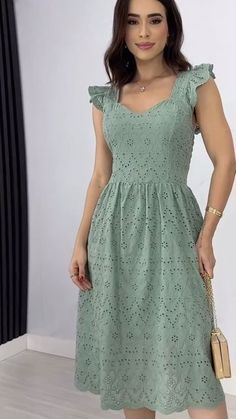 Cotton Frocks For Women, Frock Designs For Women, Frock Fashion