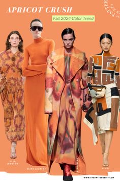 Fall 2024: Color Trends Forecast Trend 2025, Fall Color Trend, Autumnal Colours, Color Forecasting, Autumn Trends, Quoi Porter