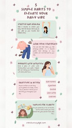 These 5 easy habits will boost your mood and energy every day! Incorporate them into your routine to elevate your vibe, feel more positive, and create a life full of good vibes. ✨🌿

#DailyVibe #PositiveHabits #GoodVibes #SelfCare #Mindfulness #WellnessTips #HealthyHabits #BoostYourMood #PositiveMindset #PersonalGrowth Simple Habits, Boost Your Mood, Finding Inner Peace, Stay Calm, Quiet Moments, Daily Habits