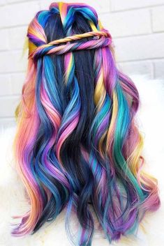 Hair Color 2017, Undercut Designs, Pulp Riot Hair Color, Cotton Candy Hair, Candy Hair, Guy Tang