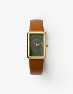 Jazz 18mm Square Watches, Watch Drawing, Bold Aesthetic, Green Watch, Small Watch, Minimalist Watch, Square Watch, Art Deco Design, Watch Collection