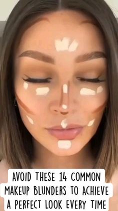 Perfect Makeup Look, Common Makeup Mistakes, Fix Makeup, Hacks Makeup, Beauty Mistakes, Makeup Fails, Makeup Lessons, Halloween Makeup Inspiration, Geometric Design Art