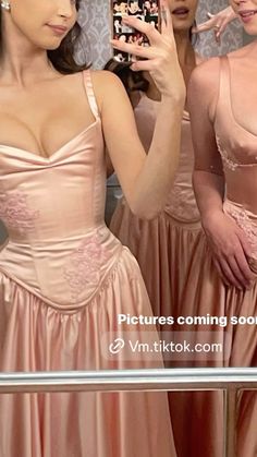 pale pearl pink dresses ftw Pale Pink Dress, Fairytale Fashion, Classy Prom Dresses, Pink Bridesmaid Dresses, Pearl Pink, Pink Dresses, Fairytale Dress, Prom Outfits