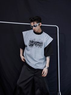 WN4684
■size(cm)





Length


Shoulder width


Chest


Sleeve length




M


75


54


118


24




L


77


55


122


25




XL


79


56


126


26




 
■model
179cm 58kg　XL
■material
polyester 65% cotton 35% Hiphop Streetwear, Ink Printing, Polyethylene Terephthalate, Printing Design, Design T Shirt, Mongolia, Basic Style, Mozambique, Haiti