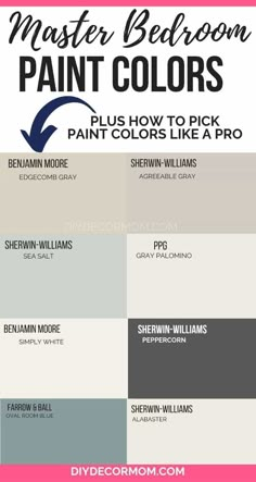 the different shades of paint that are used to create this color scheme for your home