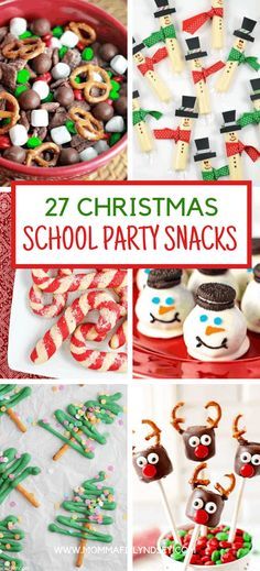 christmas party snacks for kids and adults