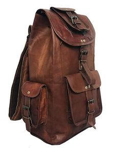 COMFORTABLE & SPACIOUS | Your handmade leather backpack is perfectly sized to accommodate all your stuff for a short trip | Ideal for camping, trekking, hiking, travel | Dimensions: Width 11-Inch, Height 24-Inch, Deep 8 Inch #leatherbackpacks #backpacks #backpackschool #backpackstore #backpacksupreme #guccibackpacks #backpackswag #backpackstyle #mysteryranchbackpacks #minibackpacks Leather Office Bags, String Backpack, Leather Drawstring Bags, Brown Backpack, Backpacks Accessories, Leather Holdall, Handmade Leather Backpack, Holdall Bag, Brown Backpacks