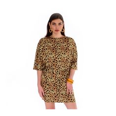 New Leopard Animal Print Dress Leopards are predominantly solitary animals that have large territories.  They are elusive and secretive.  Their beautiful patterns help camouflage them to hunt their prey.  Leopard prints have always been popular in fashion, but not all leopard prints are created equal. This extraordinary leopard print was hand drawn by our print artist.  Our signature prints were designed by Dorothy Zudora and printed in the USA on fabric procured in the USA. Made with an award w Animal Print Shirt Dress, Animal Print Shirt, Leopard Prints, Oversized Shirt Dress, Leopard Print Shorts, Animal Print Shirts, Fun Pants, Leopard Animal, Animal Print Dresses