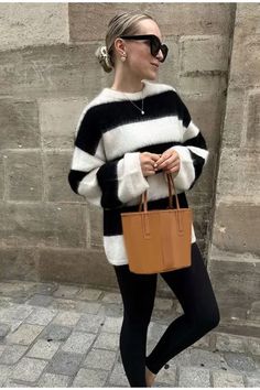 Street Decoration, Loose Knit Sweater, Solid Color Sweater, Shiny Pants, Sports Shorts Women, Color Sweater, Loose Knit Sweaters, Loose Pullover, Style Upgrade