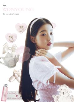 Wonyoungism Poster, Wonyoung Poster, Won Young, Printable Wall Collage, Lovely Poster