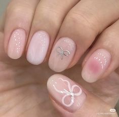 #nailsoftheday Belle Nails, Gel Nails French, No Chip Nails, Hippie Nails, Cute Simple Nails, Stylish Nails Designs, House Deco, Simple Gel Nails, Pretty Gel Nails