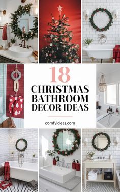 christmas bathroom decor ideas that are easy to make