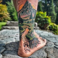 Foot Tattoos Tattoo Blueprint Set Floral Dinosaur Tattoo, Heel Tattoo, Portal Tattoo, Floral Dinosaur, Heel Tattoos, Tattoo Catalog, Realistic Tattoo Sleeve, Dinosaur Tattoos, 3d Tattoos