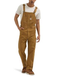 PRICES MAY VARY. ICONIC STYLE. The Lee Men's Workwear Bib Overalls offer a modern interpretation of the iconic style with an updated design and details. LEGENDARY DETAILS. On-trend yet timeless, it features a relaxed fit with roomy pockets for storing essentials, and a details that reflect our workwear heritage. FUNCTIONAL DESIGN. Whether you want to take your streetwear look to a whole new level or you're ready to get your hands dirty on the job, these bibs are just what you need. DURABLE FABRI Farmer Fashion, Men's Workwear, Farm Fashion, Safety Clothing, Mens Workwear, Bib Overalls, Iconic Style, Work Safety, Functional Design