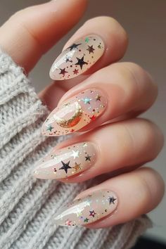 Craving a splash of creativity on your fingertips? If you’re tired of scrolling through endless nail design options that just don’t speak to your soul, then it’s time to embrace the enchanting world of boho Glitter Nail Design Ideas, Moth Nails, Boho Nail Designs, Star Nail Designs, Boho Nails, Witchy Nails, Nail Style, Free Soul, I Love Nails