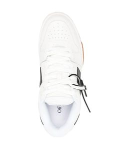 Off-White OUT OF OFFICE CALF LEATHER - Farfetch Designer White Sneakers With Rubber Sole, Designer White High-top Sneakers With Rubber Sole, Classic White Custom Sneakers With Branded Heel, White Leather Skate Shoes With Contrast Sole, White Perforated Leather Skate Shoes, White Leather Modern Skate Shoes, White Low-top Custom Sneakers With Perforations, White Custom Low-top Sneakers With Perforations, Designer White High-top Sneakers With Contrast Sole