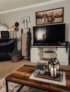 the living room is clean and ready to be used as a family room or den