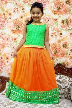 Frock Models, Kids Party Wear, Red Lehenga, Ethnic Dress, Blouse Design Models, Indian Attire, Indian Outfit