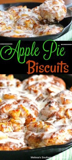 this apple pie biscuit is so good and easy to make