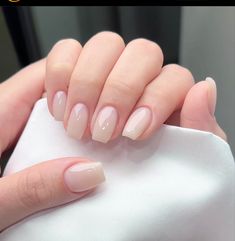 Hello Nails, Subtle Nails, Simple Gel Nails, Pretty Gel Nails, Tip Nails, Clean Nails