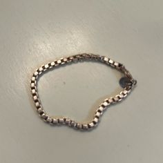 Euc. Tiffany And Co Sterling Silver Bracelet - 925 Venetian Link Bracelet. Medium. 7.5in Jewelry Tiffany And Co, Jewelry Tiffany, Tiffany Co Jewelry, Tiffany And Co, Sterling Silver Bracelet, Tiffany & Co., Sterling Silver Bracelets, Womens Jewelry Bracelets, Link Bracelets