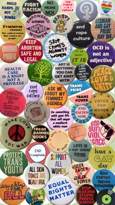 some nice buttons <3 #positivity #buttons Badge Maker, Button Maker, Punk Pins, Punk Patches, Battle Jacket, Cool Buttons, Button Art, Cute Pins