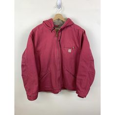 Used condition check dimensions before buying Pit to Pit: 28 Length: 28.5 Sleeve Length:26.5 Kids XXL E29 Carhartt Jacket Women's, Pink Carhartt, Carhartt Vest, Detroit Jacket, Carhartt Jacket, Crab Apple, 5 Kids, Sherpa Lined, Kids Jacket