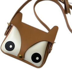 Fox Bag, Animal Bag, Cute Eyes, High End Fashion, The Netherlands, Crossbody Bags, Netherlands, Original Designs, Gifts For Kids